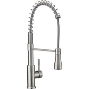 Pacific Bay Rainier Kitchen Faucet with Pull Down Sprayer, Brushed Satin Nickel