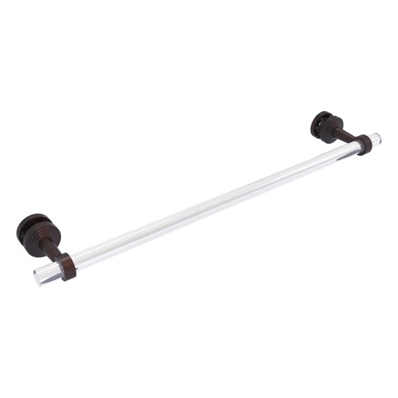 Pacific Beach Collection 24-in Shower Door Towel Bar in Venetian Bronze
