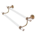 thumbnail image 1 of Pacific Beach Collection 30-in Double Towel Bar in Brushed Bronze, 1 of 9