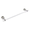 thumbnail image 1 of Pacific Beach Collection Shower Door Towel Bar with Smooth Accents - Satin Nickel / 24 Inch, 1 of 1