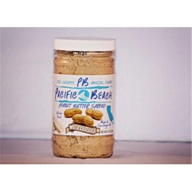 Pacific Beach Peanut Butter White Chocolate Peanut Butter Spread Case Of 6