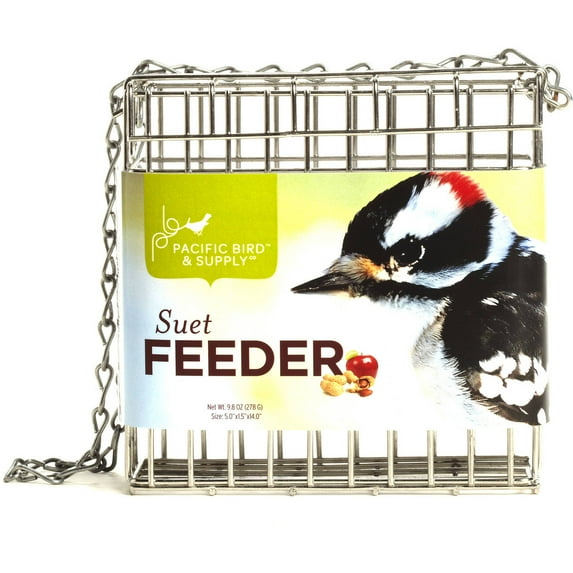 Pacific Bird & Supply Co Inc Pb-0042 5" X 1.5" X 14" Suet Cage Feeder