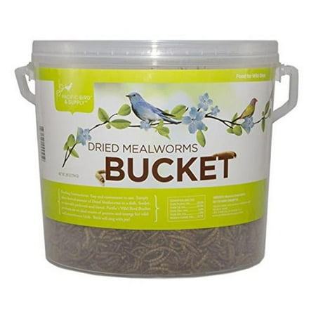 Pacific Bird & Supply PB-0045 Dried Mealworm, 28 oz
