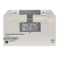 thumbnail image 1 of Pacific Blue Basic 1/2-Fold Paper Toilet Seat Covers, 14 1/2 in x 17 in, 250 Count, 1 Pack, 1 of 5