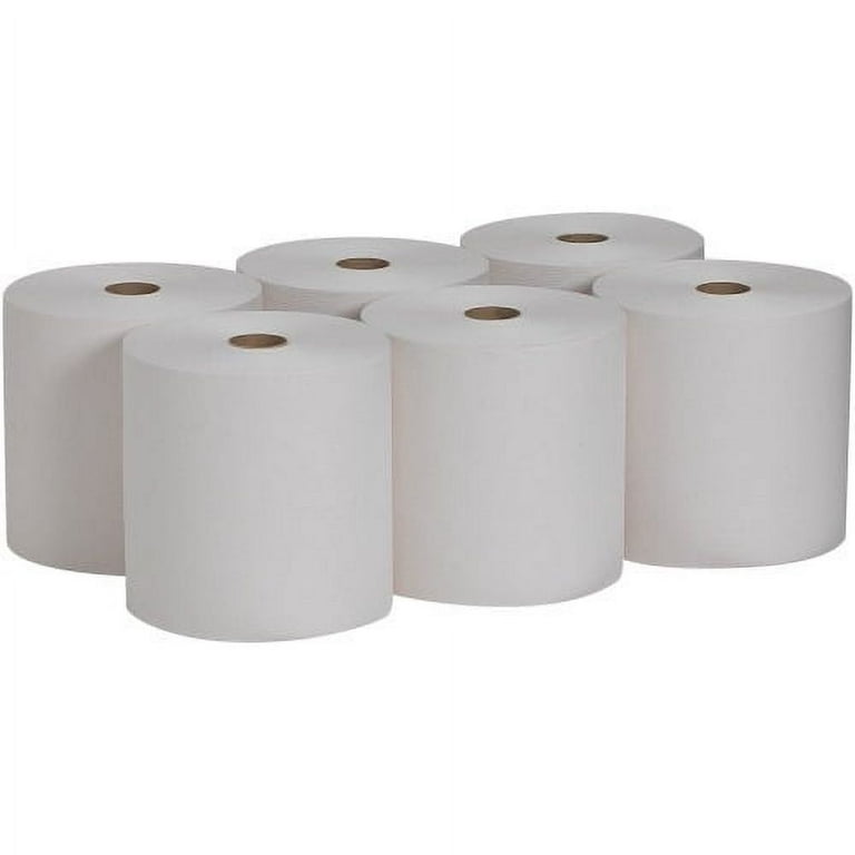 Pacific Blue Basic Nonperforated Paper Towel Rolls, 1-Ply, 7.88 Pacific Blue Basic Nonperforated Paper Towel Rolls, 1-Ply, 7.88