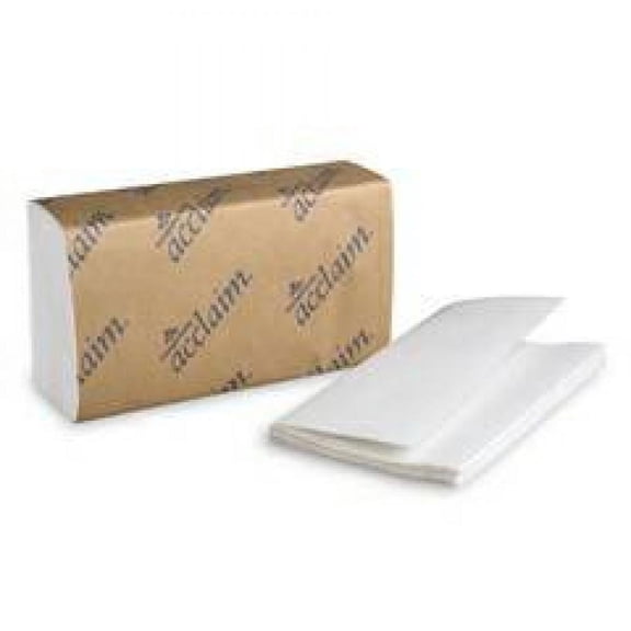 Pacific Blue Basic Single-Fold Paper Towel, 9.25 x 10.25 Inch, White, 16 Count