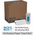 thumbnail image 1 of Pacific Blue Select 2-Ply Perforated Roll Paper Towel, White, 85 Sheets Per Roll, 30 Rolls Per Case, 27385, 1 of 5
