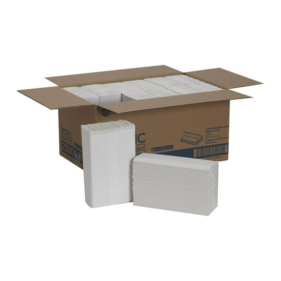 Pacific Blue Select Paper Towel C-Fold 1 Case(s), 120 Towels/ Case