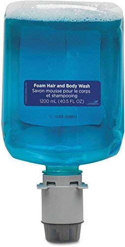 Pacific Blue Ultra, GPC43024, Hair And Body Wash Manual Dispenser Refills, 4 / Carton, Blue, 40.6 fl oz (1200 mL)