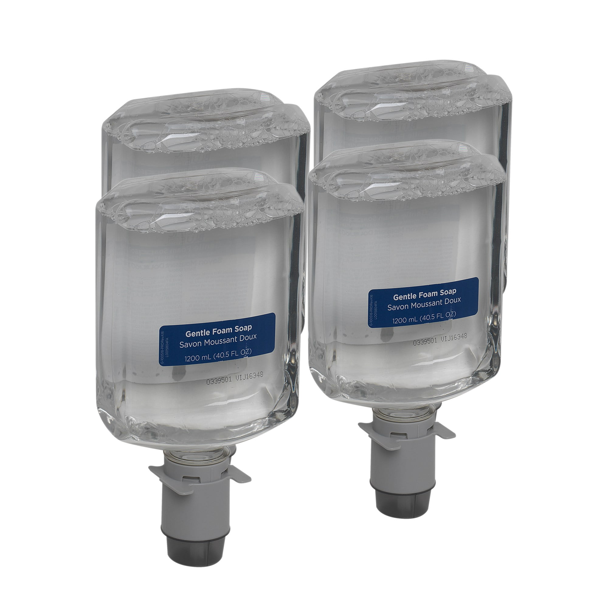 1200 mL Pacific Blue Ultra Foam Soap Manual Dispenser Refill - Fragrance-Free (4/Carton)