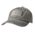 thumbnail image 1 of Pacific Brim Classic Baseball Cap Cotton Adjustable Dad Hat, Flag (Unisex), 1 of 7