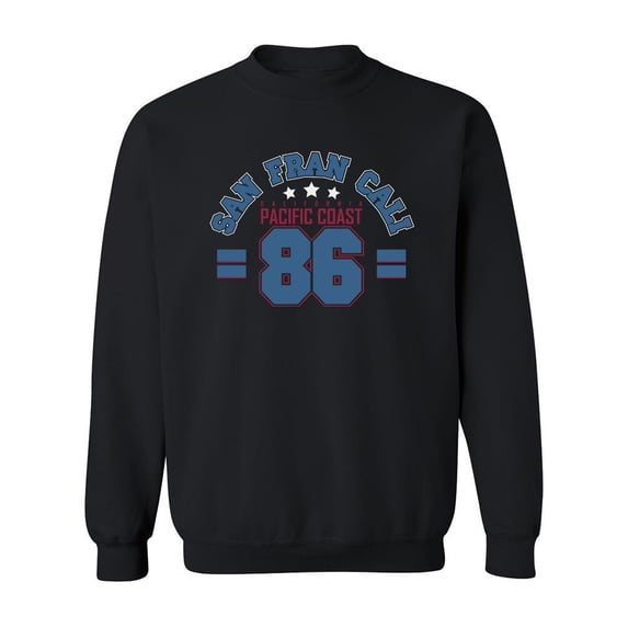 Pacific Coast Athletic Design Sweatshirt Men -Image by Shutterstock, Male XX-Large