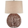 thumbnail image 1 of Pacific Coast Boca 1-LT Table Lamp - Dark Rattan - 85T59, 1 of 3