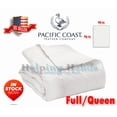 thumbnail image 1 of Pacific Coast Feather Co Gray Duck Down 230TC White Hotel Luxury Lightweight Blanket Full-Queen, 1 of 9