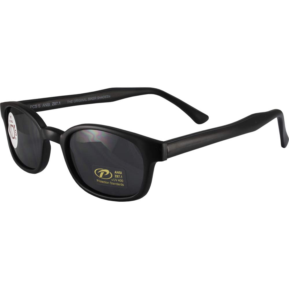 PCSUN Matte Black KDs Biker Shades with Smoke Lenses Togo | Ubuy