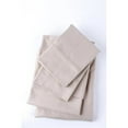thumbnail image 1 of Pacific Cotton 300SATIN-TAUP-KI 300 Thread Count Sateen Sheet Set, Taupe - King Size, 1 of 6