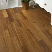 Pacific Crest - Carbonized Strand 5.12 in. Wide x 36.22 in. Length Engineered Bamboo with HPDC Rigid Core Flooring (11.59 sq. ft. - 9 planks per box)