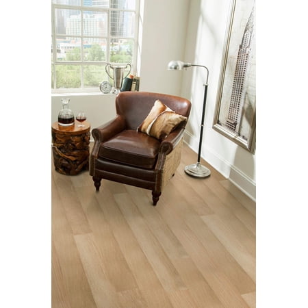 Islander Flooring Sandcastle 0.28 in. Thick x 5 in. Width x Random Length to 48.03 in. Length Engineered Wood with HDPC Vinyl Rigid Core Flooring (16.68 sq. ft. - 10 pcs per box)