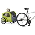 thumbnail image 1 of Schwinn Rascal Plus Pet Trailer for Bicycles, 16-Inch Wheels, 100lbs Capacity, Green, 1 of 6
