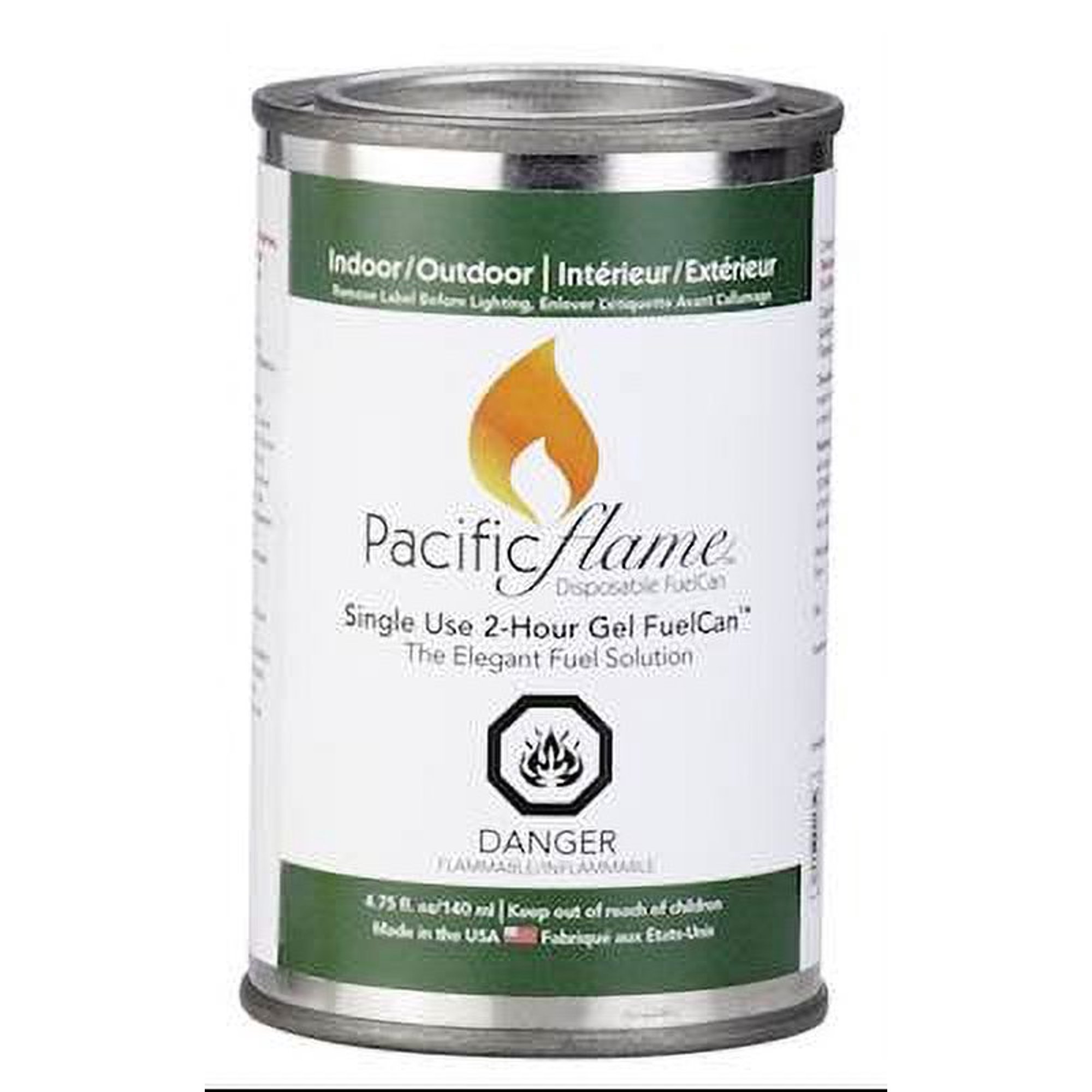 Pacific Decor Fire Pot Fuel Gel - Single Use Cans - 4.75oz - Walmart.com
