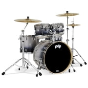 SILVER TO BLK FADE - CHRM HW 5 PCS