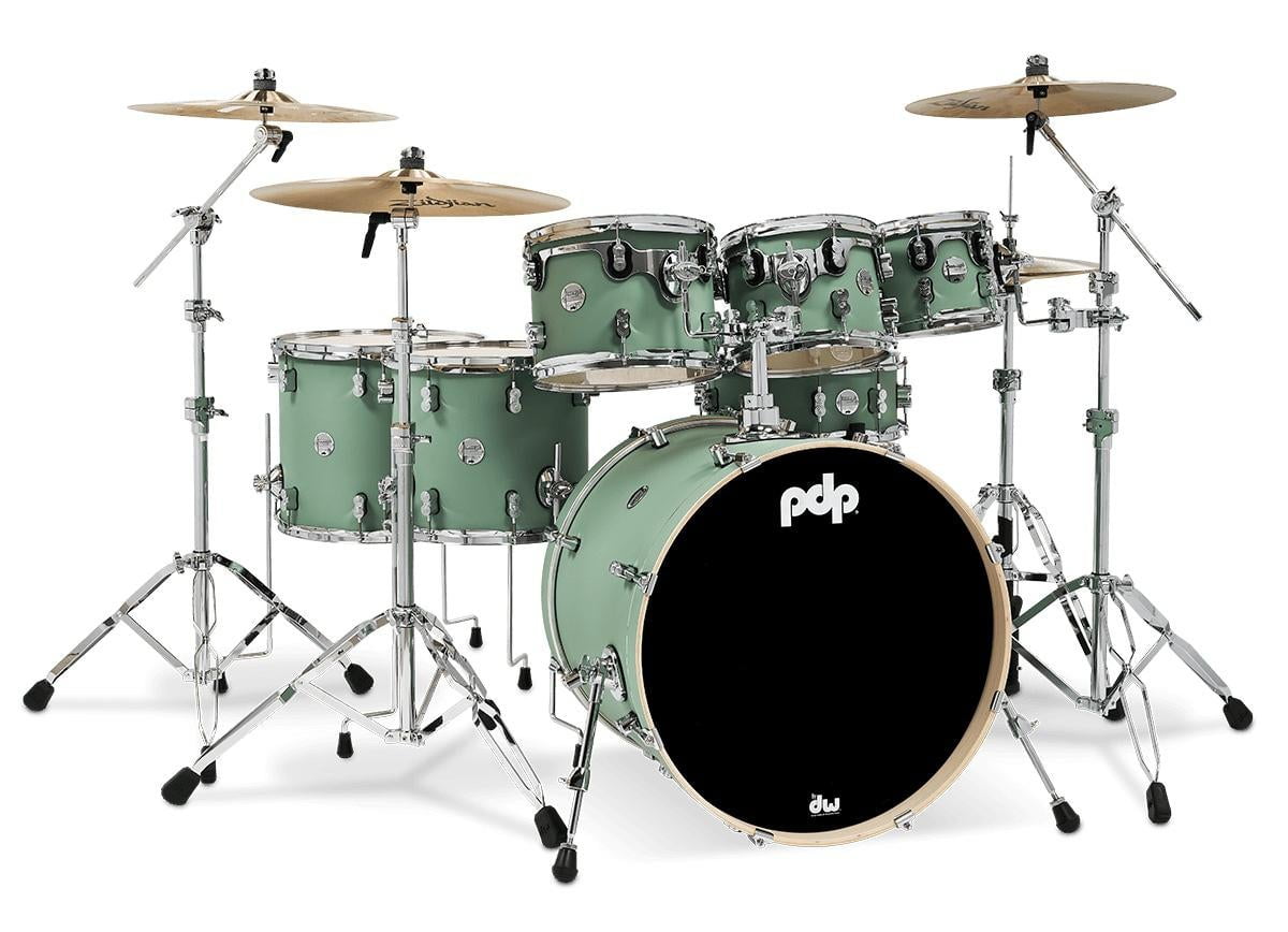 Pacific Drums Percussion Drum Set PDP Concept Maple 7 Piece