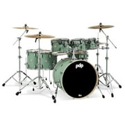 PDP Concept Maple 7-Piece Drum Shell Pack - 22" Bass Sea Foam, Finishply
