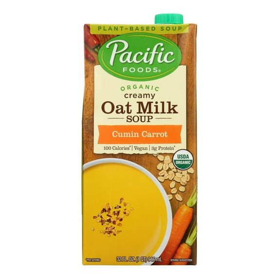Pacific Foods - Soup Cumn Crrt Oat Ml - Case of 12-32 FZ