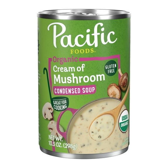 Pacific Foods Organic Cream of Mushroom Soup, 10.5 oz Can