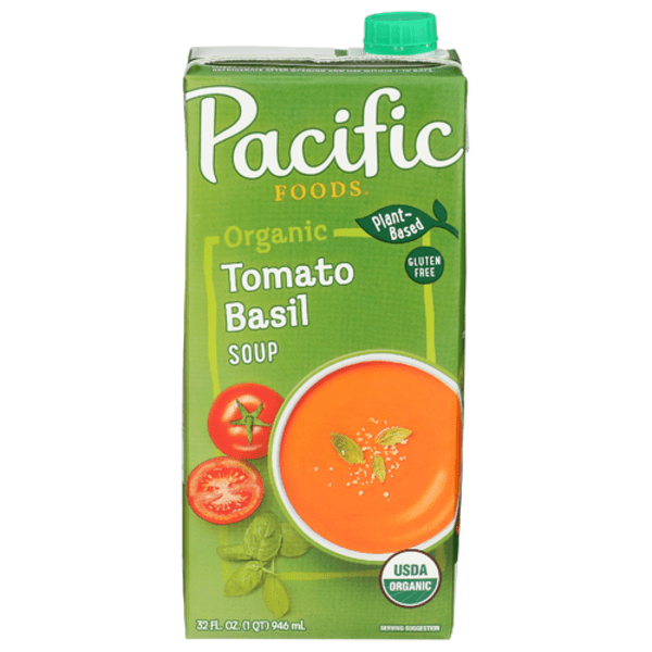 Pacific Foods Organic Creamy Tomato Basil Soup 32 fl oz - Pack of 3