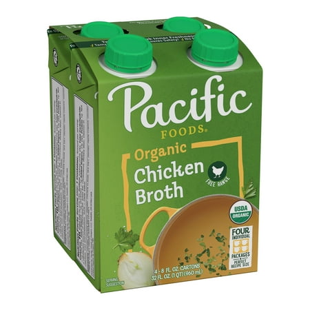 Pacific Foods Organic Free Range Chicken Broth, 8-Ounces