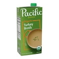 thumbnail image 1 of Pacific Foods Organic Turkey Broth, 32 oz Carton, 1 of 12