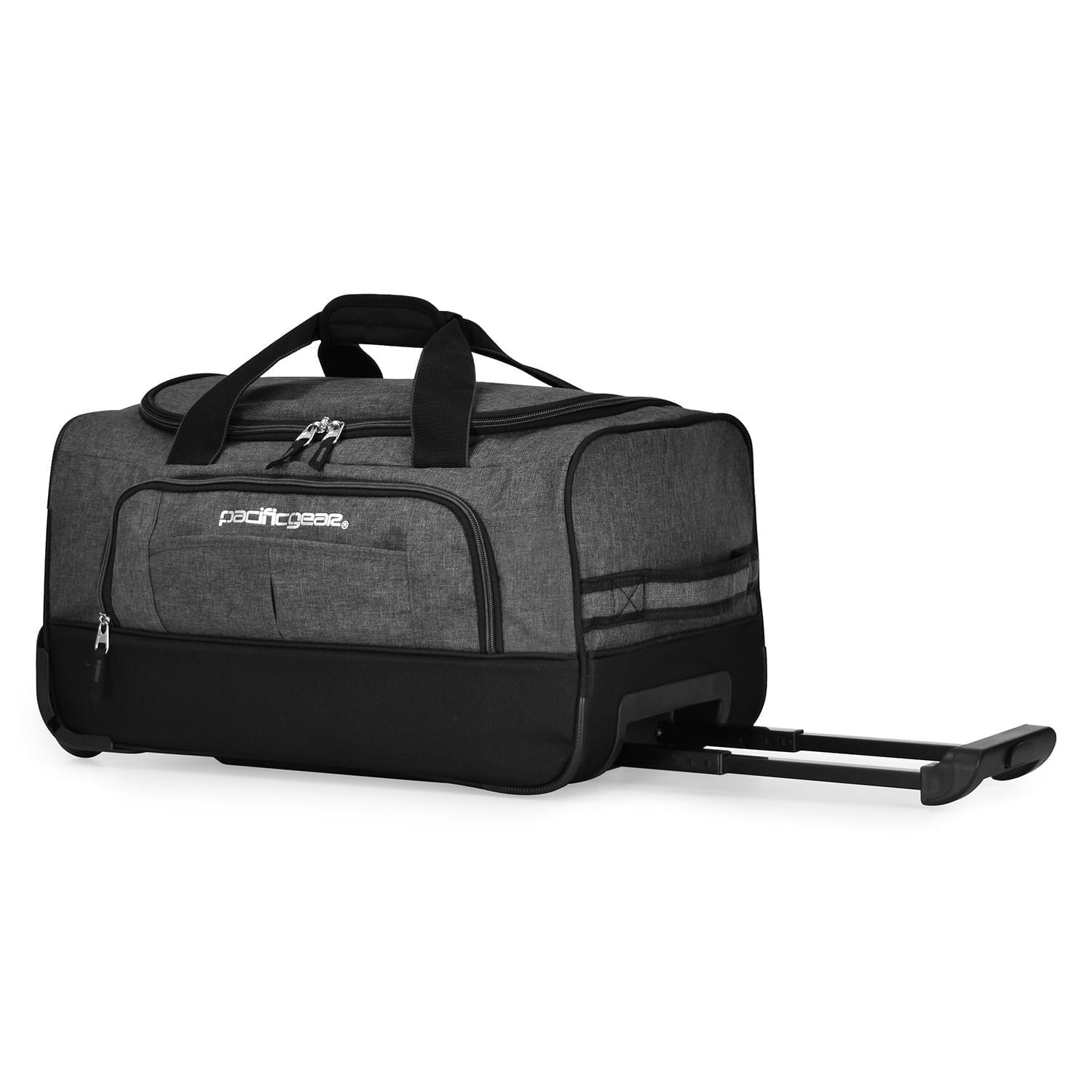 Pacific Gear Keystone 21" Rolling Duffel Bag with Wheels, Grey