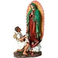 Pacific Giftware 10 Inch Statue Our Lady of Guadalupe San St Juan Diego