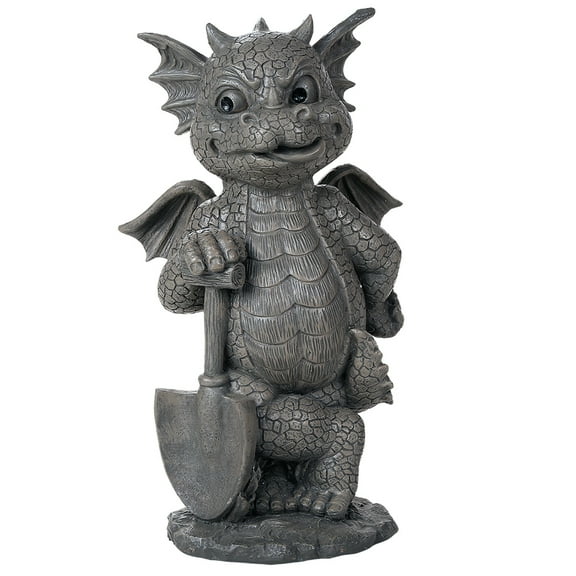Pacific Giftware 12" Dragon Garden Statue