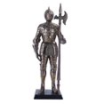 thumbnail image 1 of Pacific Giftware 13" Tall Medieval Knight Statue Figurine Suit of Armor with Stand, 1 of 1