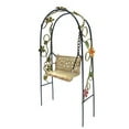thumbnail image 1 of Pacific Giftware 8.63" Flower Garden Fairy Swing Decor Metal Figurine, 1 of 2
