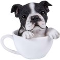 Pacific Giftware Adorable Teacup Pet Pals Puppy Collectible Figurine 5.