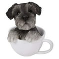 thumbnail image 1 of Pacific Giftware Adorable Teacup Pet Pals Puppy Collectible Figurine 5.75 Inches (Schnauzer), 1 of 4