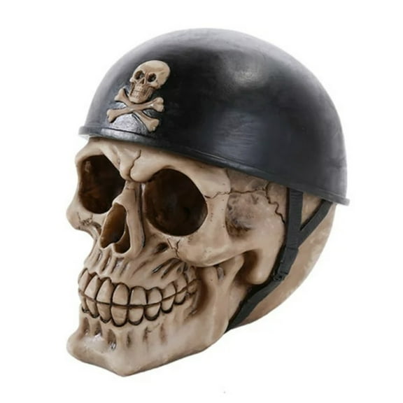 Pacific Giftware Black Resin Matte 5.25" Helmet