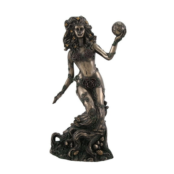 Pacific Giftware Bronzed Earth Mother Goddess Gaia Statue