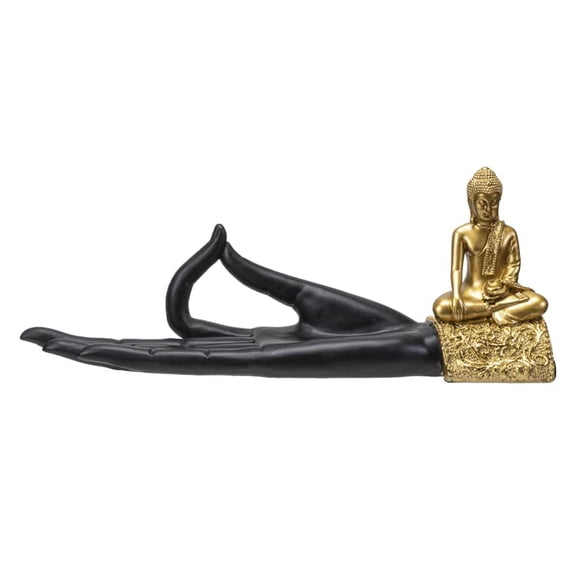 Pacific Giftware Buddha On Hand Incense Burner, Multicolor