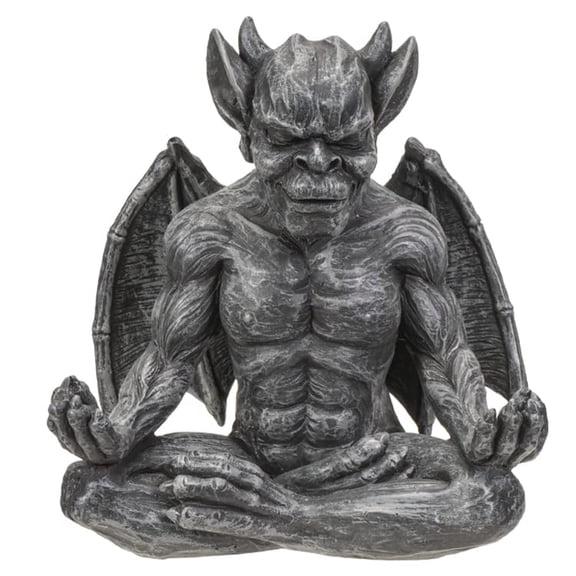 Pacific Giftware Gargoyle Meditation Figurine, 6.1-inch Height