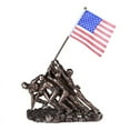 thumbnail image 1 of Pacific Giftware Iwo Jima US Marine Corps Memorial Statue Replica 12 inch L Cast Bronze Finish, 1 of 1