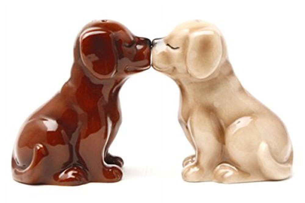 Pacific Giftware Labrador Puppies Salt and Pepper Shakers Set