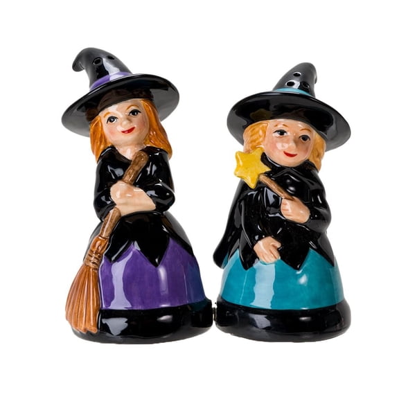 Pacific Giftware Magical Hocus Pocus Witches Salt and Pepper Shakers
