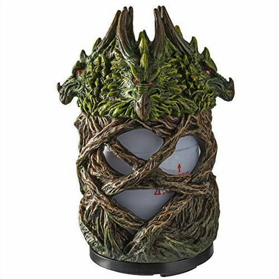 Pacific Giftware Mystical Tree Dragon Aroma Diffusers for Essential Oils 4 Timer Color Changing LED Night Light Auto Off Gothic Fantasy Home Decor