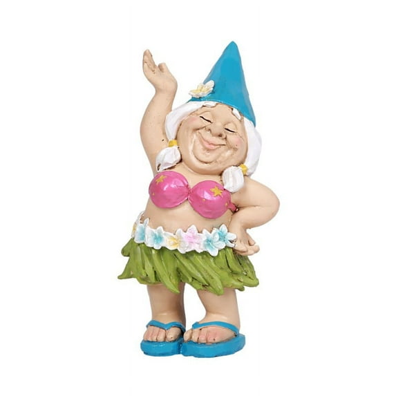 Pacific Giftware PT Bikini Lady Gnome Garden Resin Statue