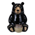 thumbnail image 1 of Pacific Giftware PT Black Bear Glossy Ceramic Cookie Storage Jar, 1 of 2