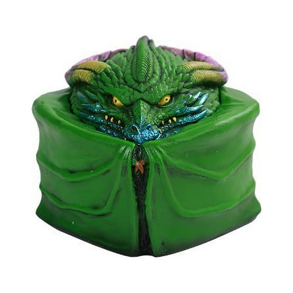 Pacific Giftware PT Green Winged Dragon Figurine Stash Decorative Boxes